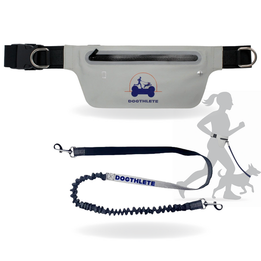 DOGTHLETE Waist Bag + Leash (Hands-Free Running Belt)