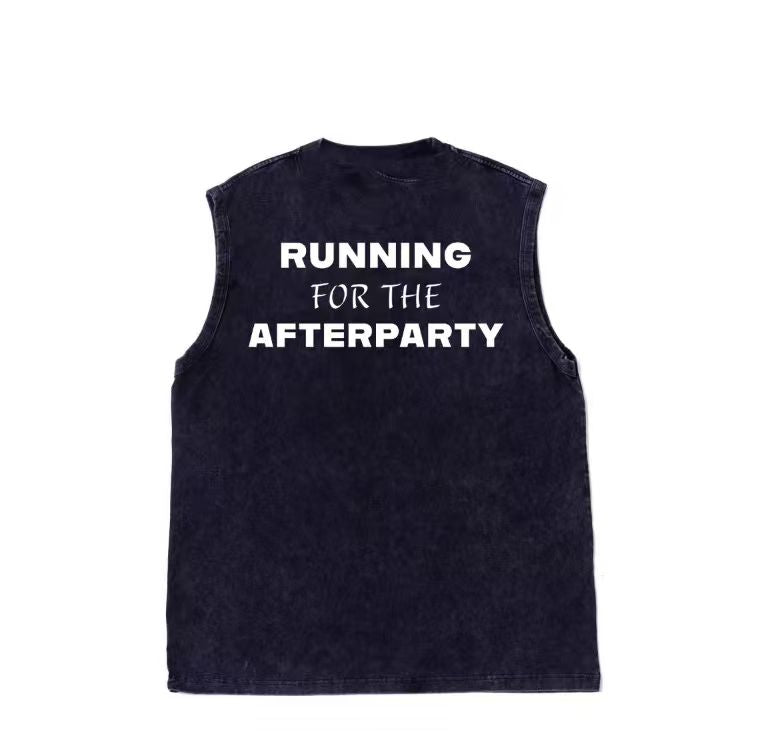 DOGTHLETE “AFTERPARTY” Sleeveless Tee – Performance & Lifestyle Edition