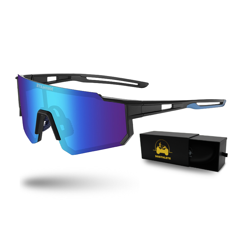 DOGTHLETE Polarized Sports glasses for Running & Cycling – UV & Wind Protection
