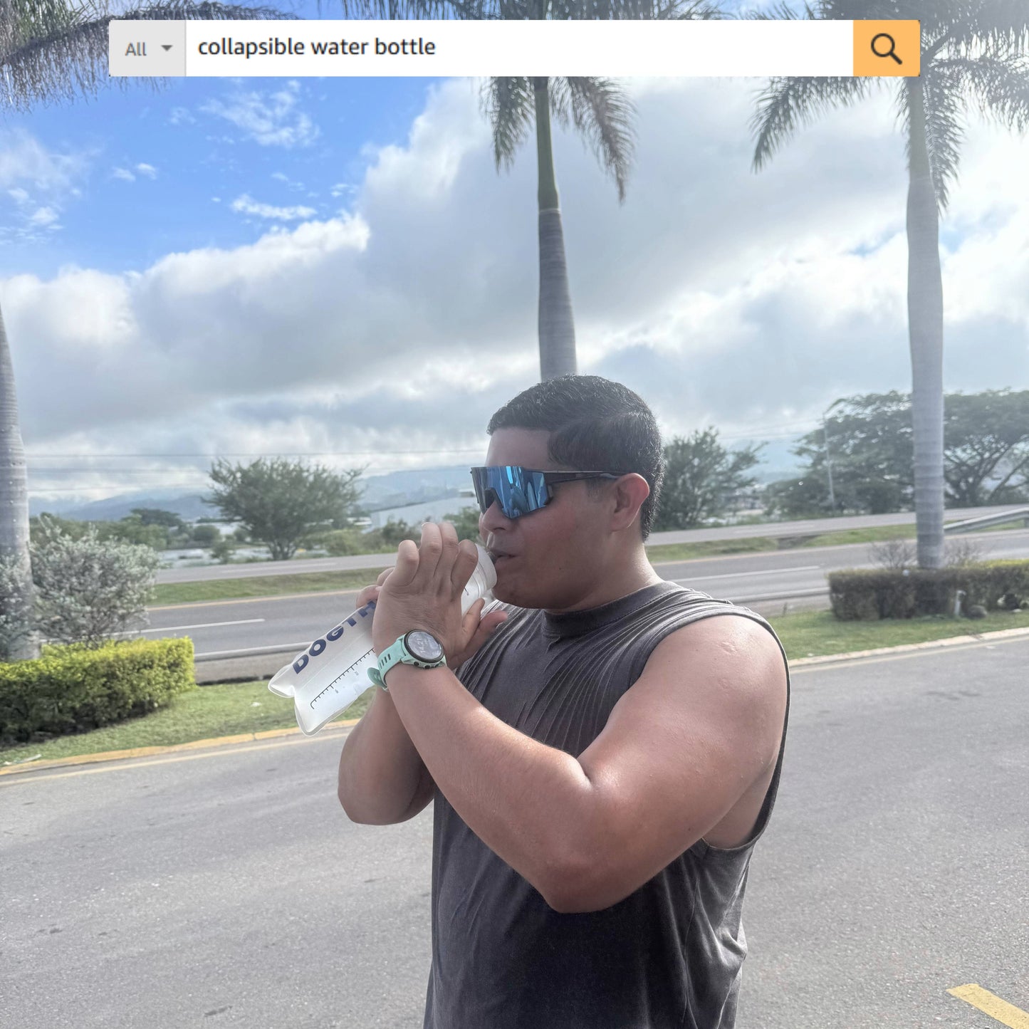 DOGTHLETE Soft Flask for Running & Training – Compact & Reusable