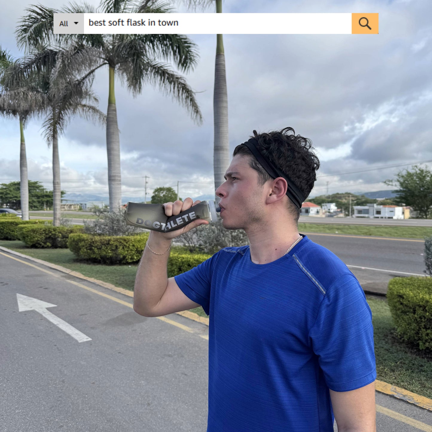 DOGTHLETE Soft Flask for Running & Training – Compact & Reusable